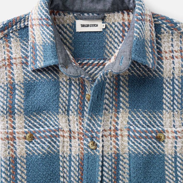 The Cutter Overshirt | Ocean Plaid