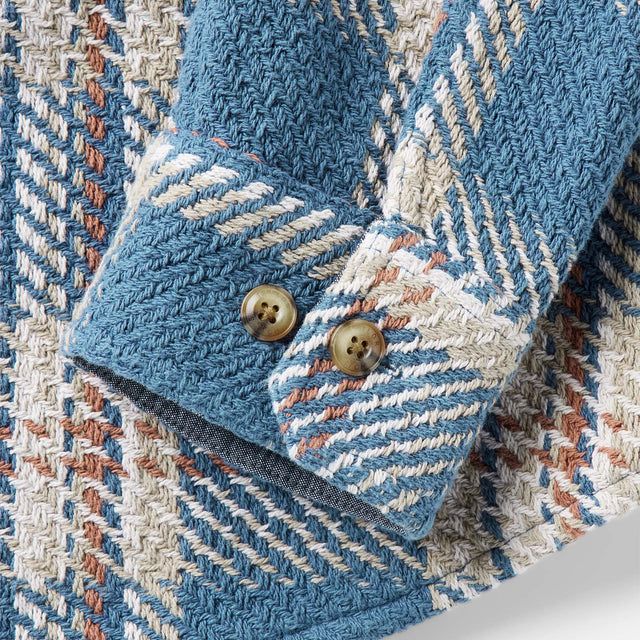 The Cutter Overshirt | Ocean Plaid