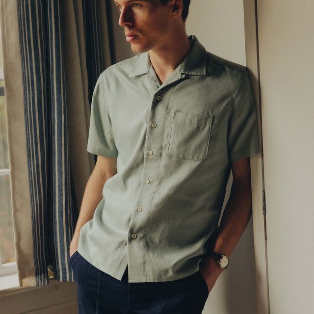 The Hawthorne Shirt | Surf Green
