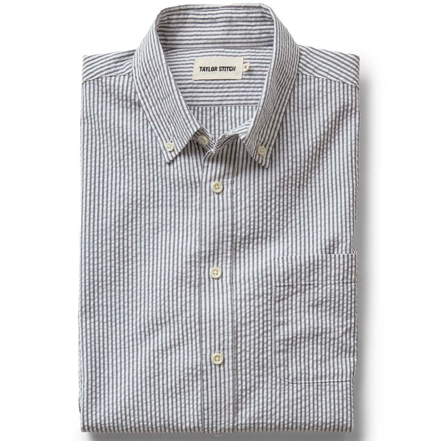 The Jack | Navy Stripe Seersucker