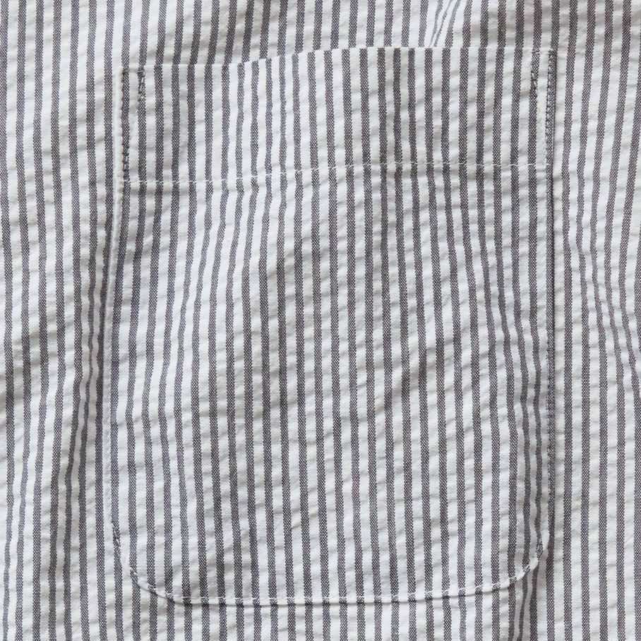 The Jack | Navy Stripe Seersucker