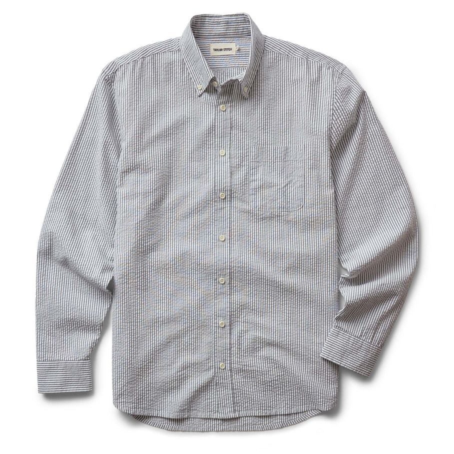 The Jack | Navy Stripe Seersucker