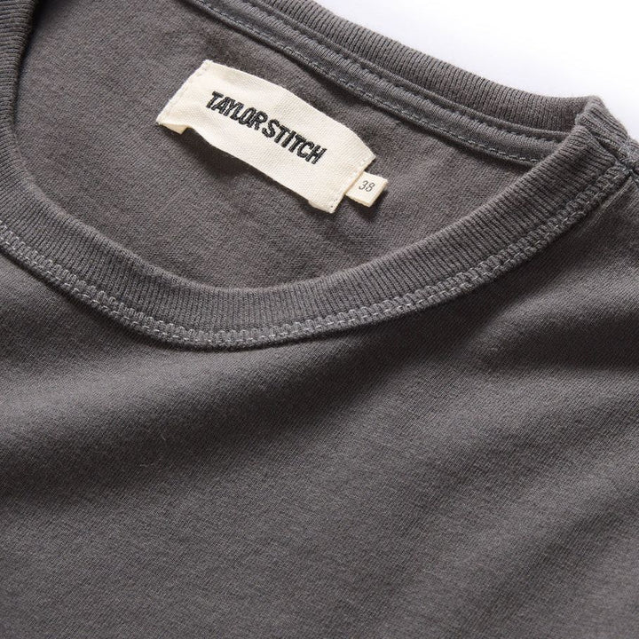 The Organic Cotton Tee | Faded Black
