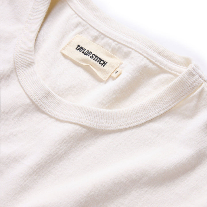 The Organic Cotton Tee | Vintage White