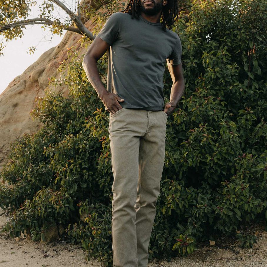 The Organic Cotton Tee | Faded Black