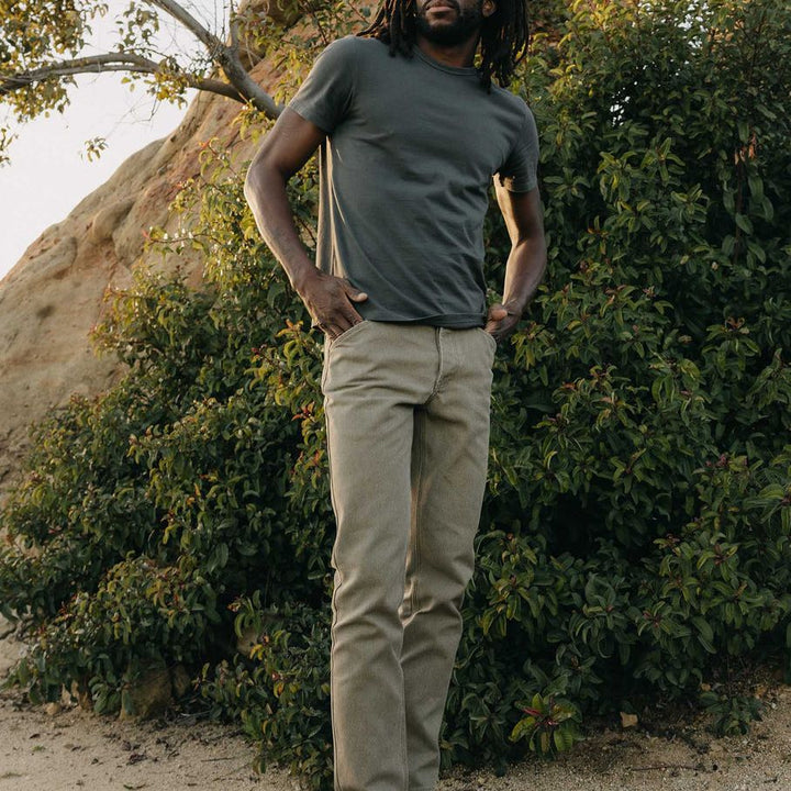 The Organic Cotton Tee | Faded Black