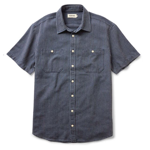 The Short Sleeve Utility Shirt | Roped Indigo