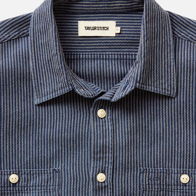 The Short Sleeve Utility Shirt | Roped Indigo