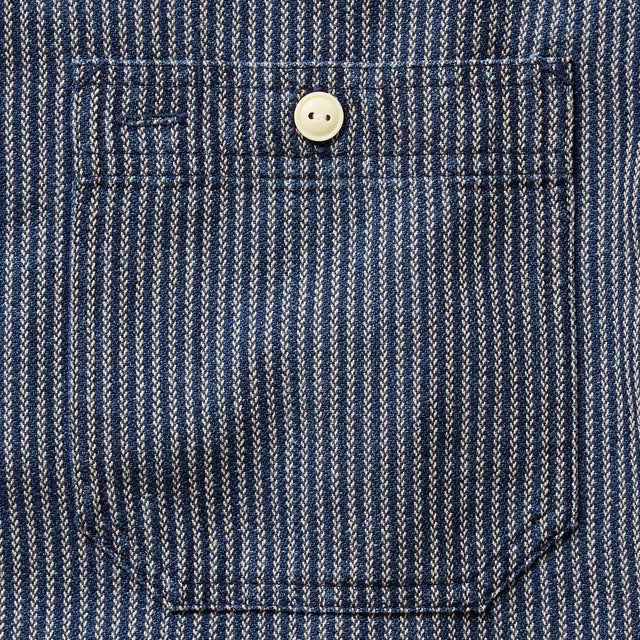 The Short Sleeve Utility Shirt | Roped Indigo