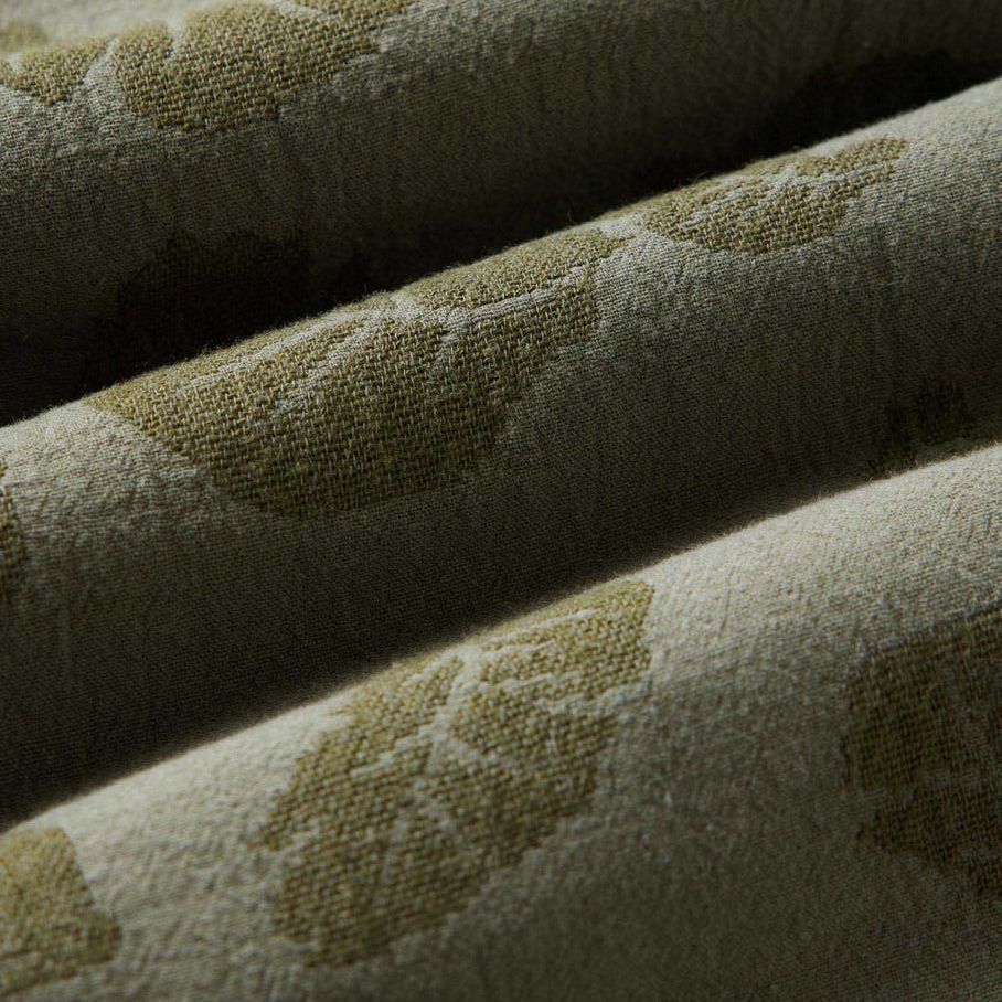 The Hawthorne Shirt | Burnt Olive Floral Jacquard