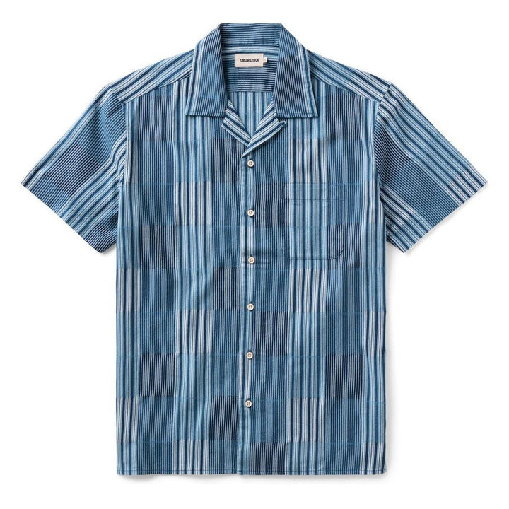 The Hawthorne Shirt | Indigo Patchwork