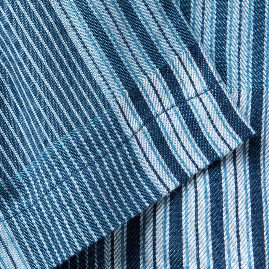 The Hawthorne Shirt | Indigo Patchwork