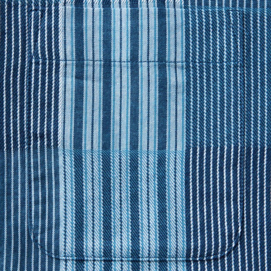 The Hawthorne Shirt | Indigo Patchwork