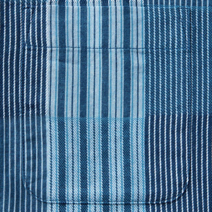 The Hawthorne Shirt | Indigo Patchwork
