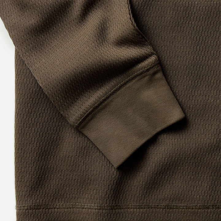 The Organic Cotton Crew | Fatigue Olive Waffle