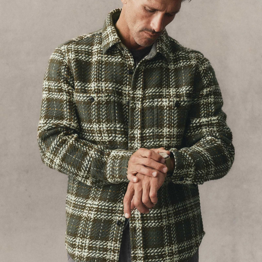 The Cutter Overshirt | Buzzard Check