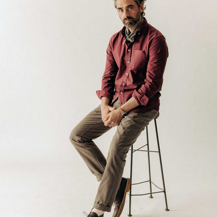 The Jack | Burgundy Waffle