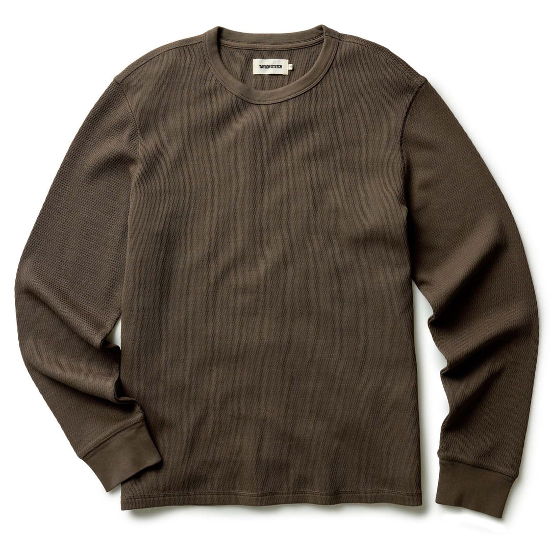 The Organic Cotton Crew | Fatigue Olive Waffle