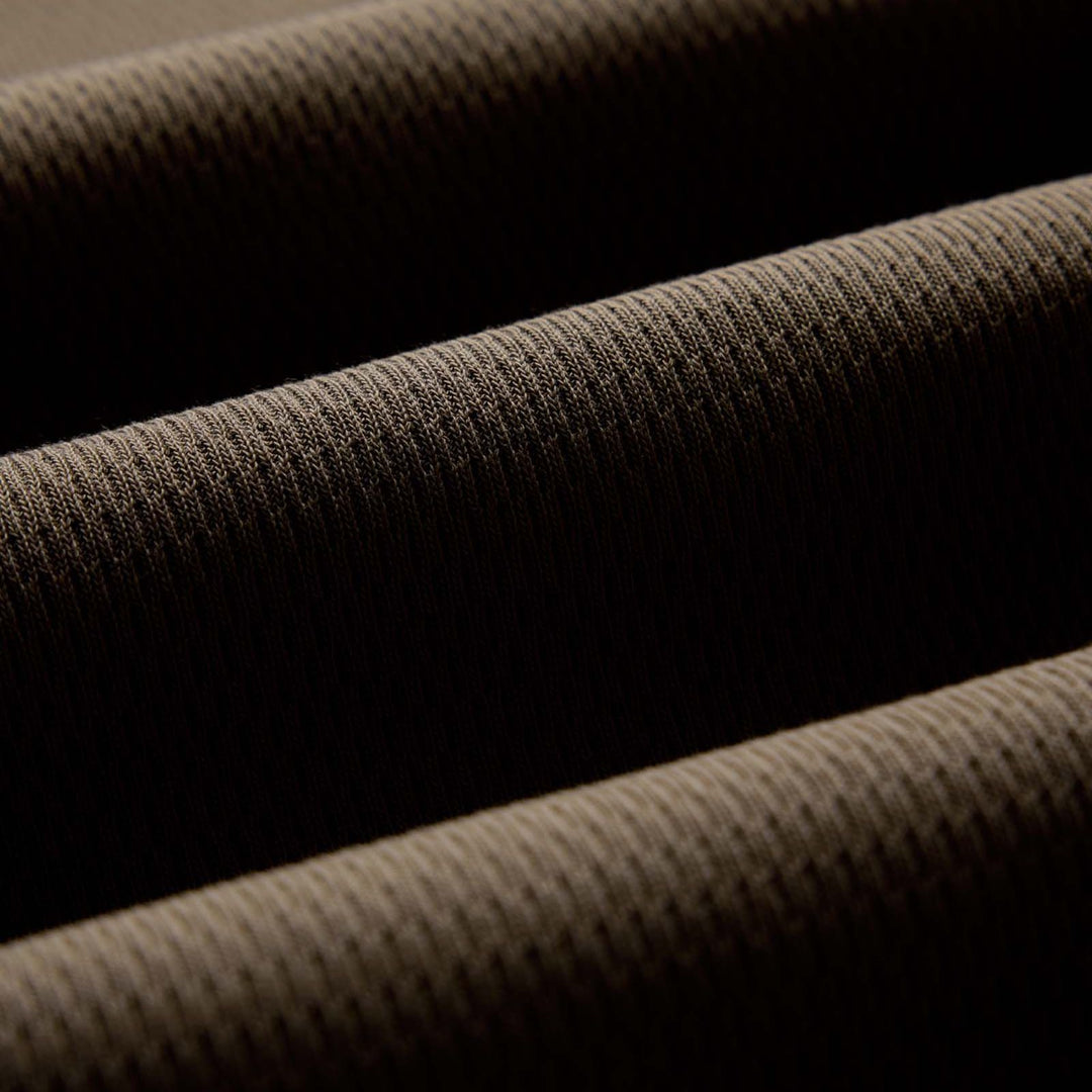 The Organic Cotton Crew | Fatigue Olive Waffle