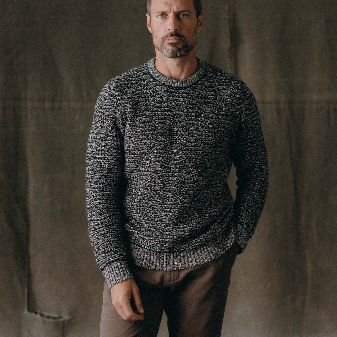 The Chatham Crew | Marine Stripe Jacquard