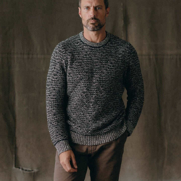 The Chatham Crew | Marine Stripe Jacquard