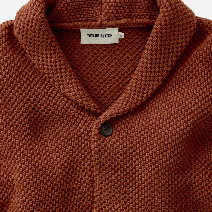 The Crawford Crew Sweater | Rust