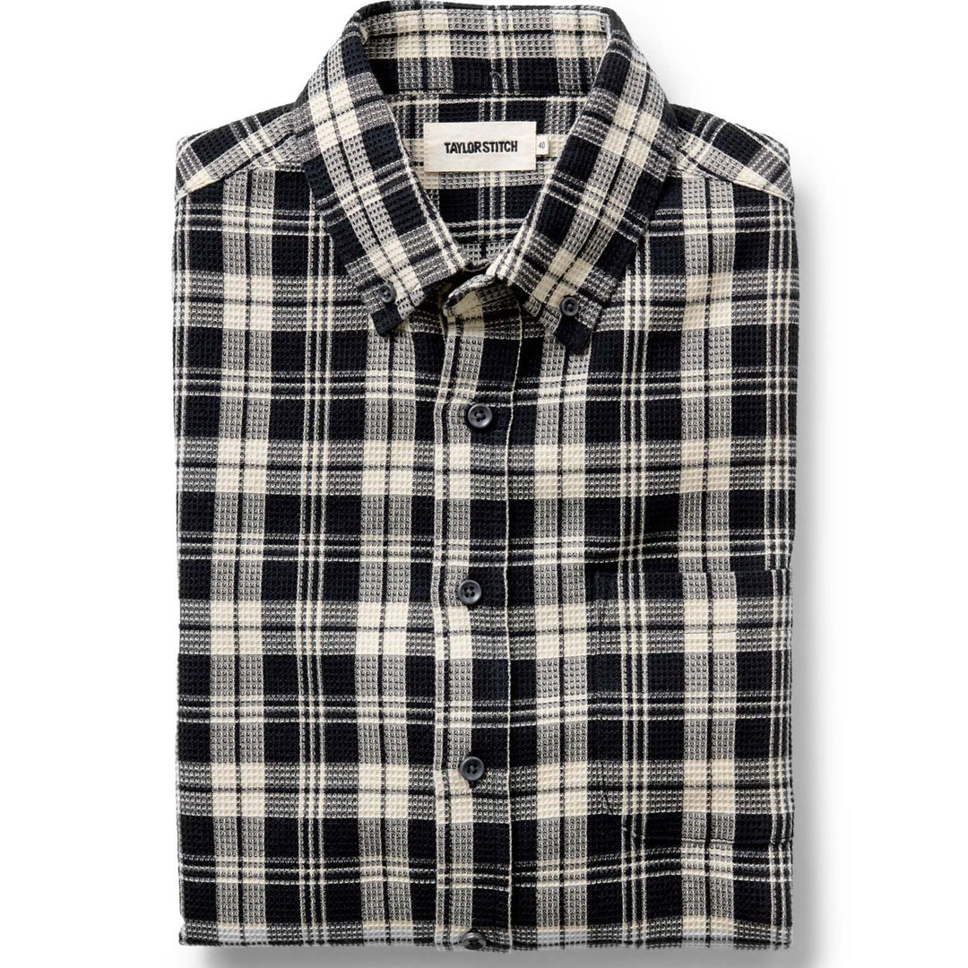 The Jack | Coal Plaid Waffle