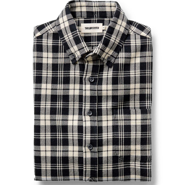 The Jack | Coal Plaid Waffle