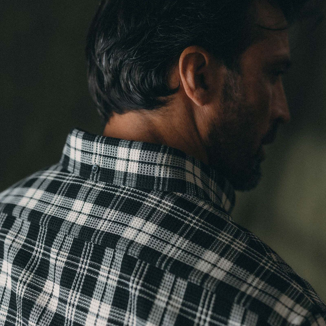 The Jack | Coal Plaid Waffle