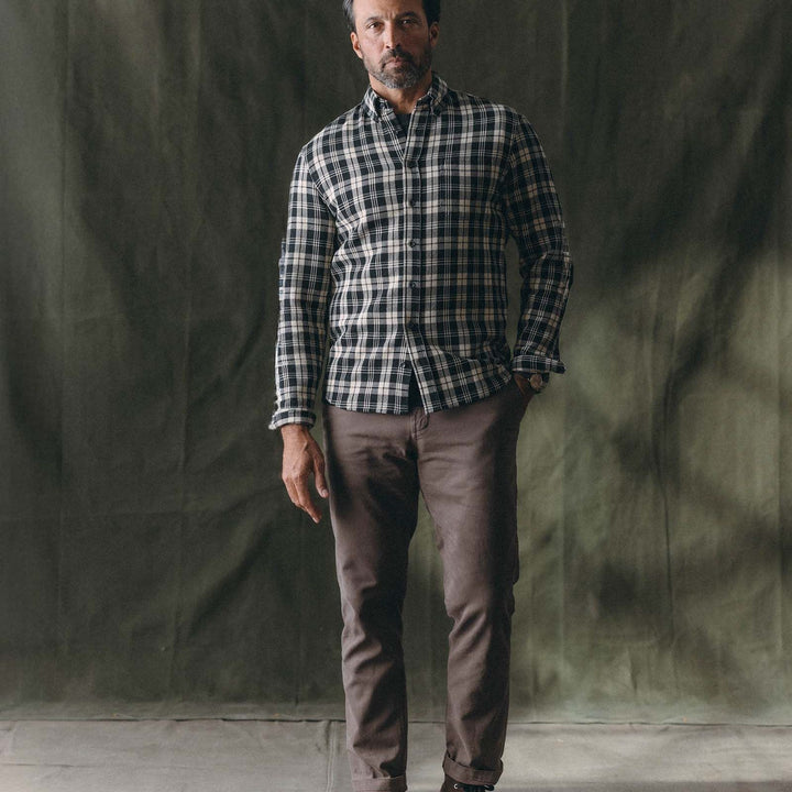 The Jack | Coal Plaid Waffle