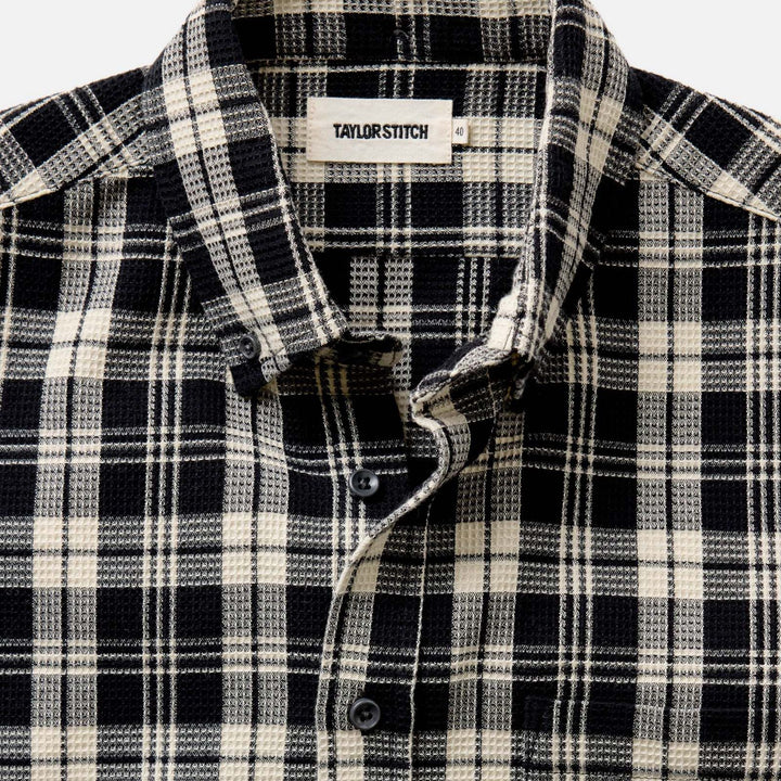 The Jack | Coal Plaid Waffle