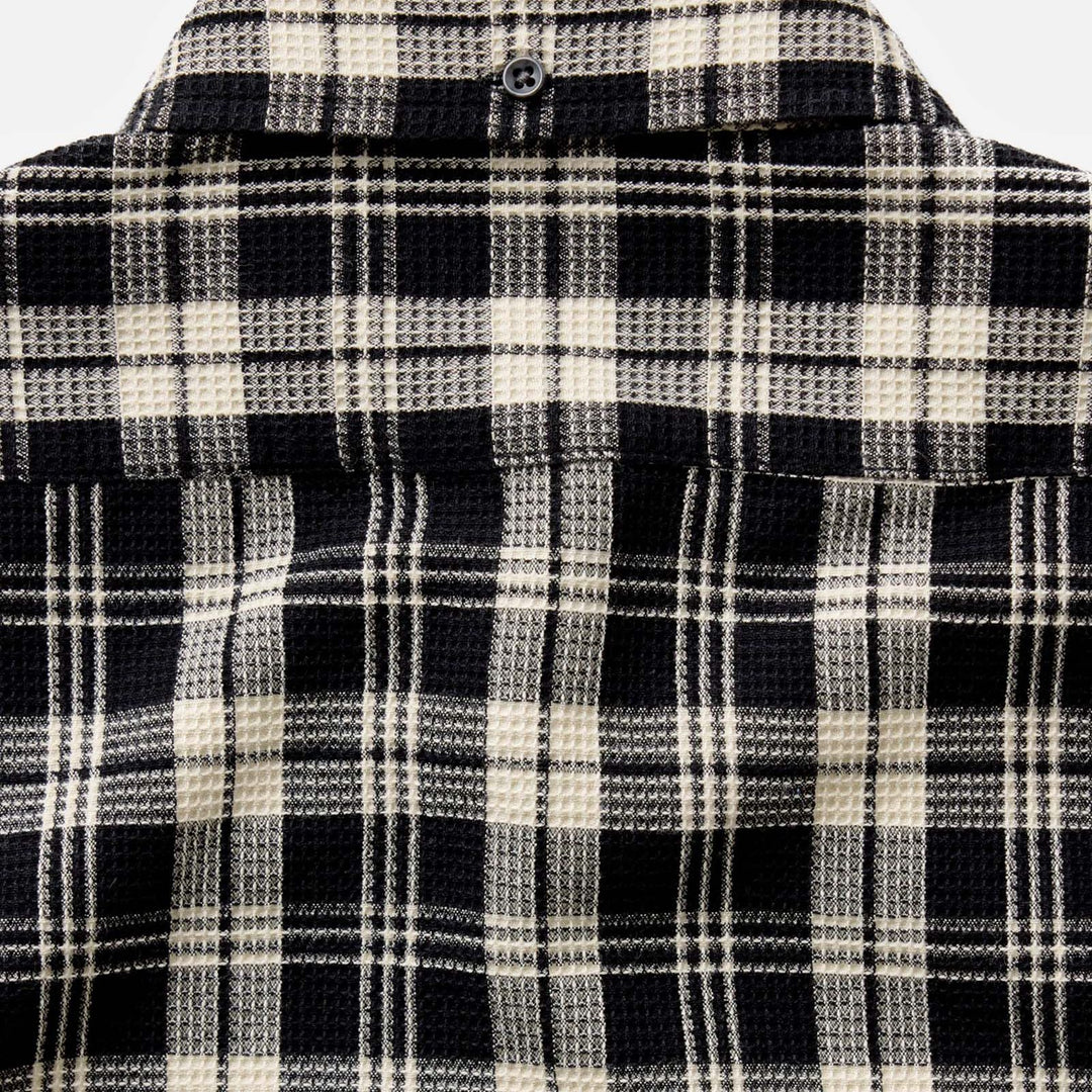 The Jack | Coal Plaid Waffle