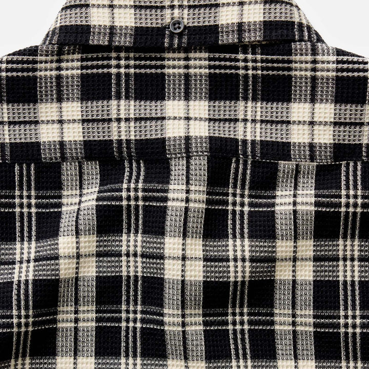The Jack | Coal Plaid Waffle