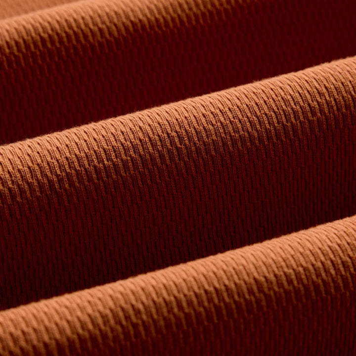 The Organic Cotton Crew | Summit Orange Waffle