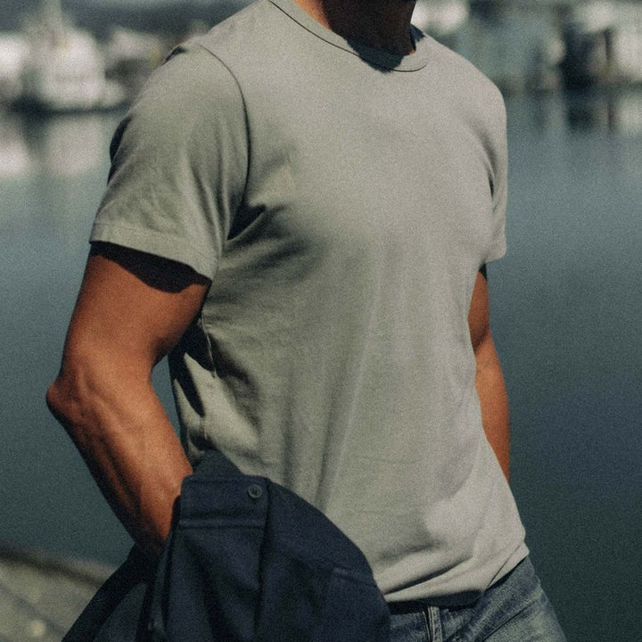 The Organic Cotton Tee | Sage