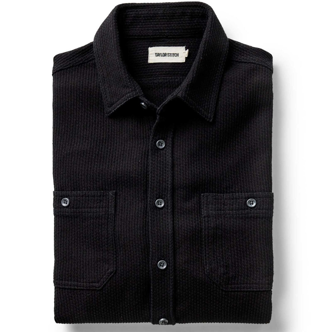 The Utility Shirt | Black Indigo Sashiko