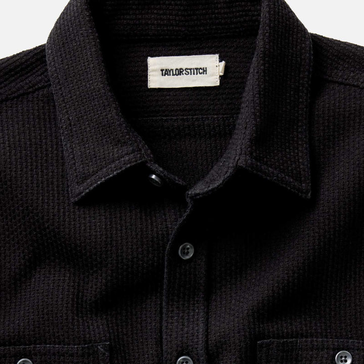 The Utility Shirt | Black Indigo Sashiko