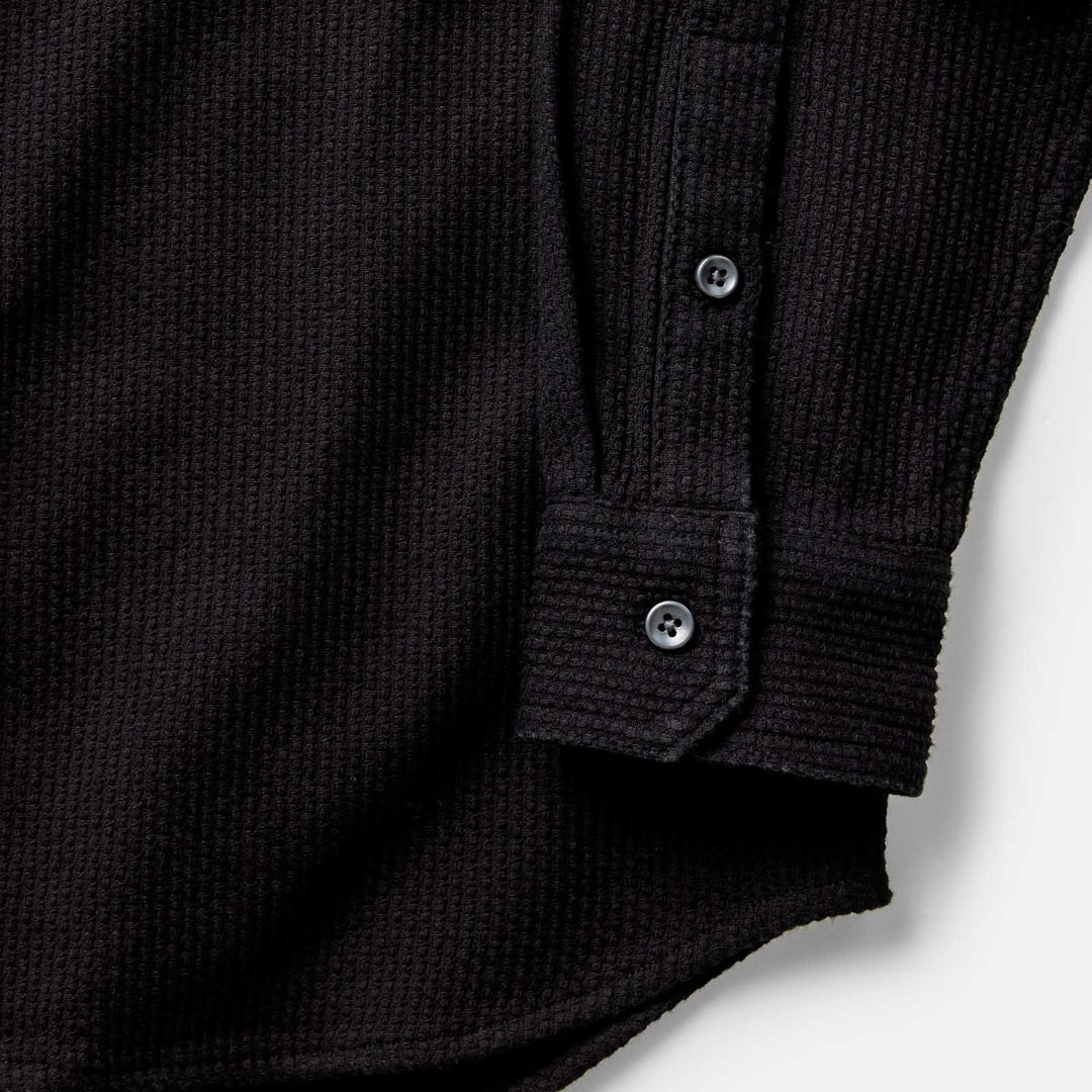 The Utility Shirt | Black Indigo Sashiko