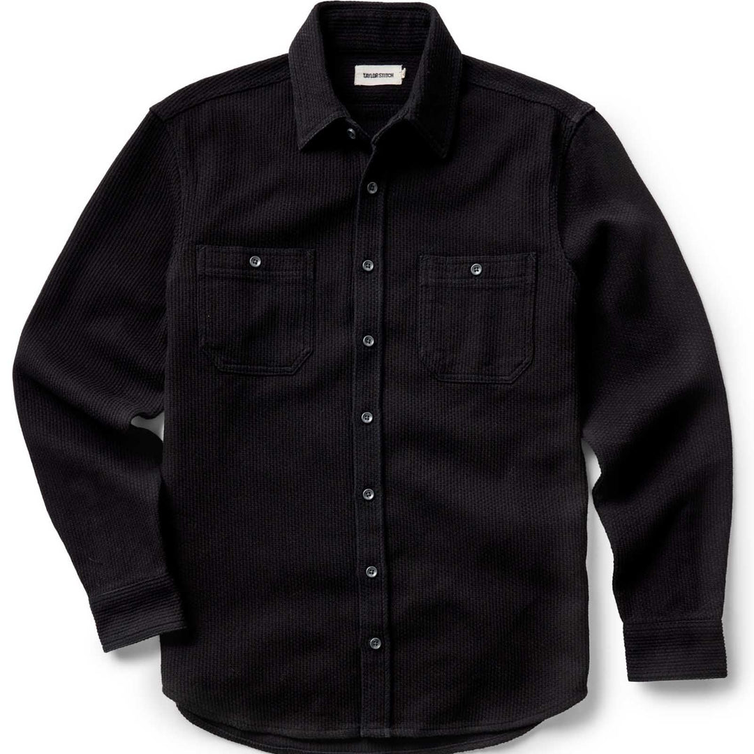 The Utility Shirt | Black Indigo Sashiko