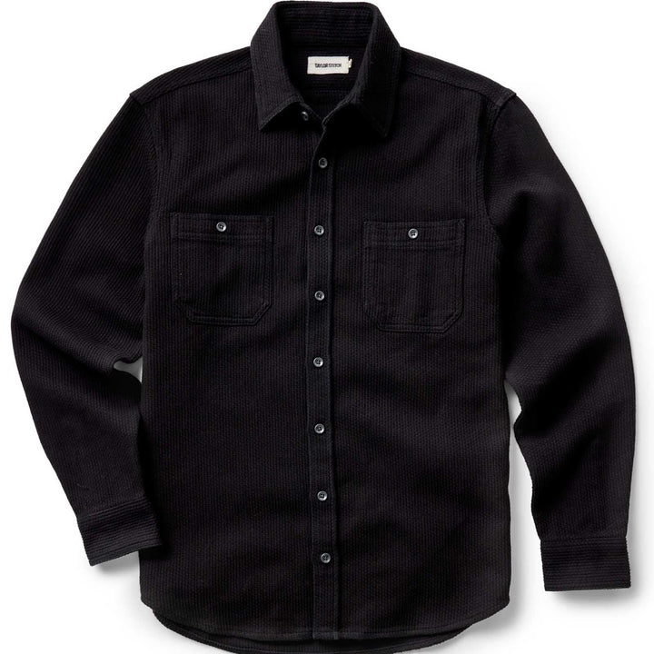 The Utility Shirt | Black Indigo Sashiko