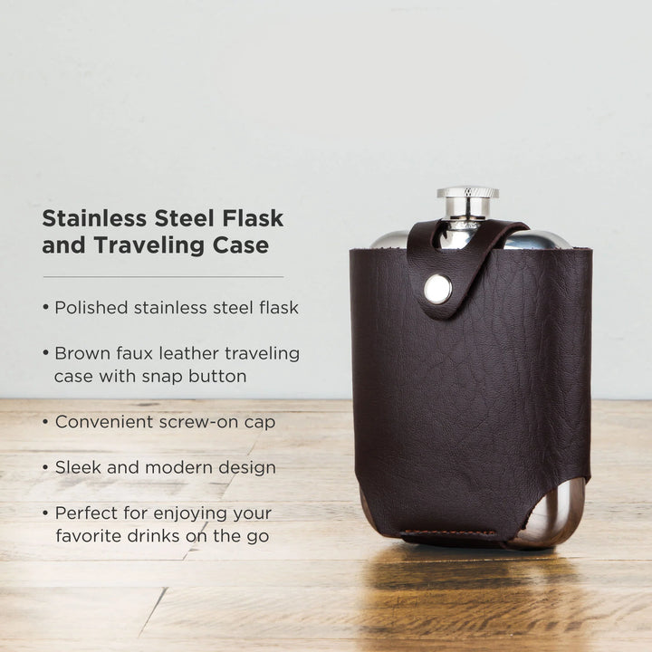 Flask & Travel Case