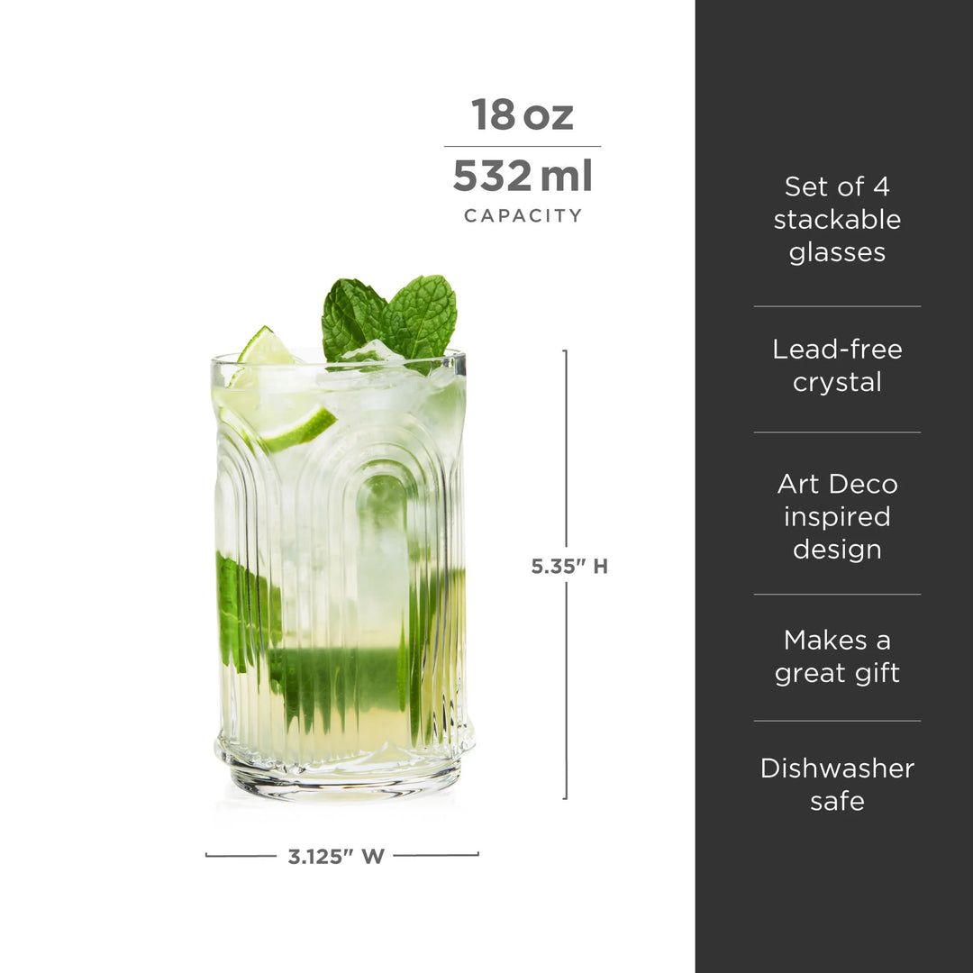 Speakeasy Highball Glasses
