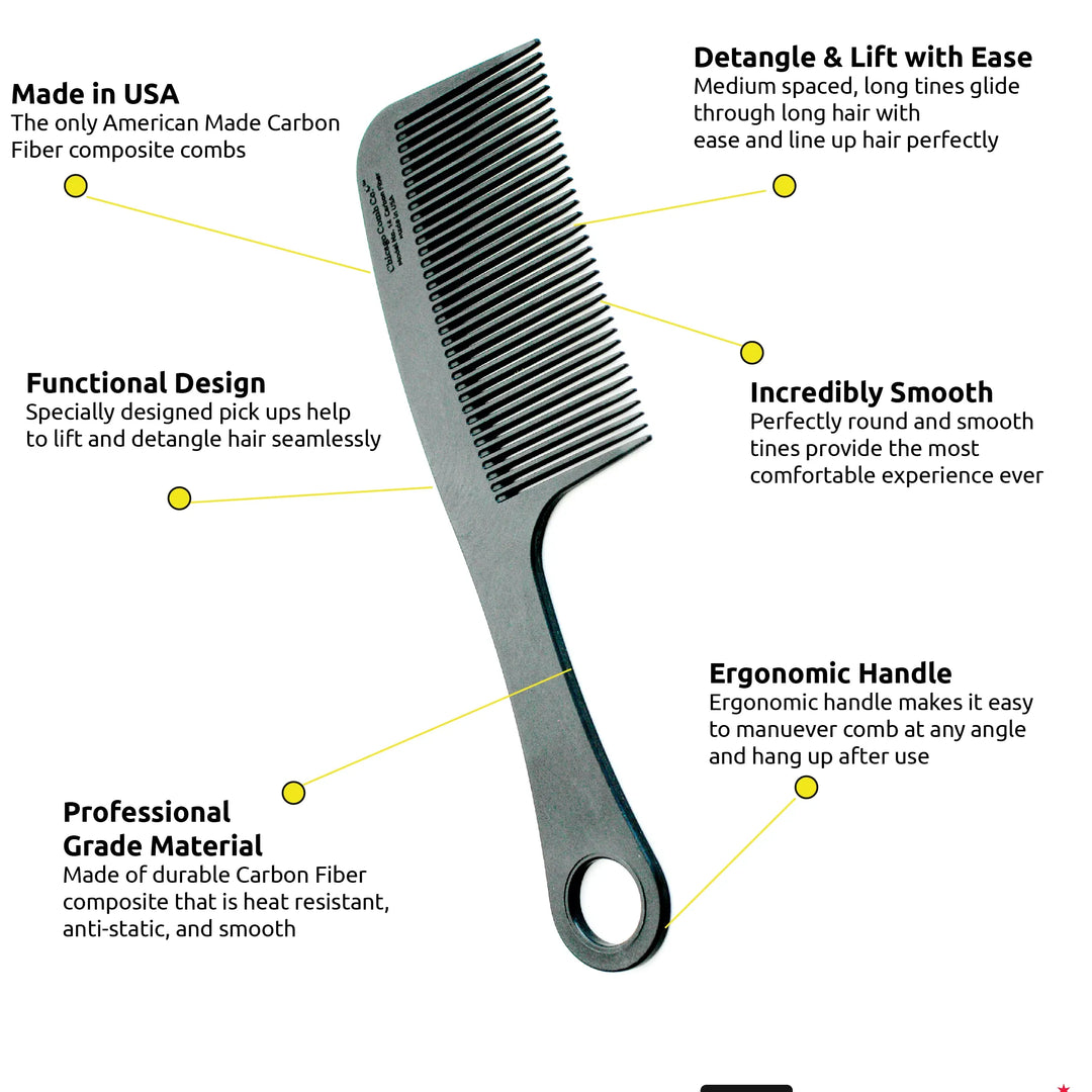Model No. 14 Carbon Fiber Comb