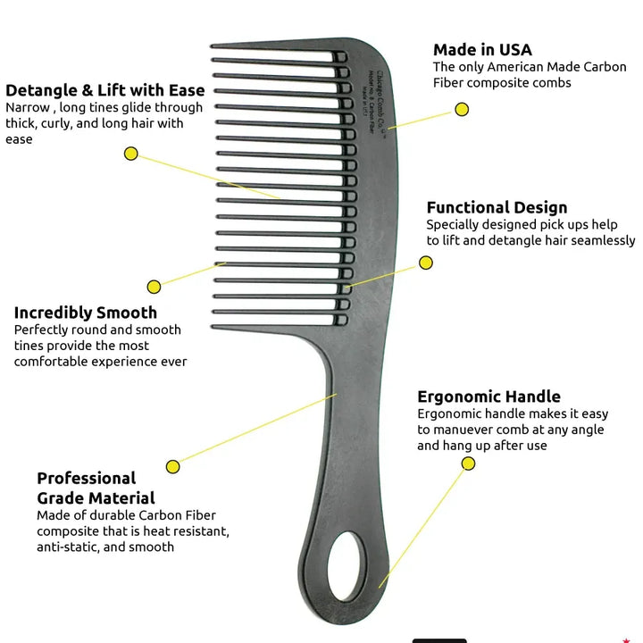 No. 8 Carbon Fiber Comb