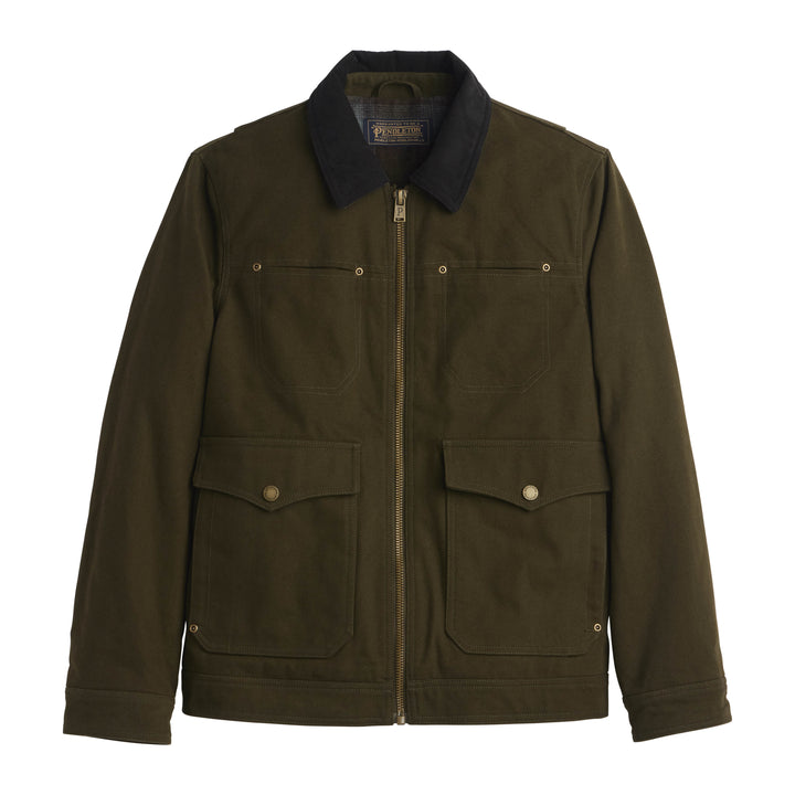 Carson City Ranch Coat | Dark Olive
