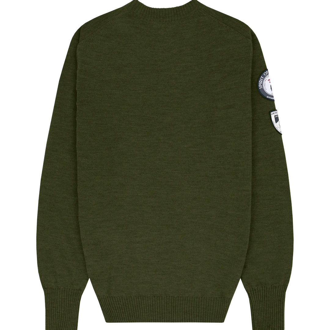 Peak Crew Neck Mens | Earth
