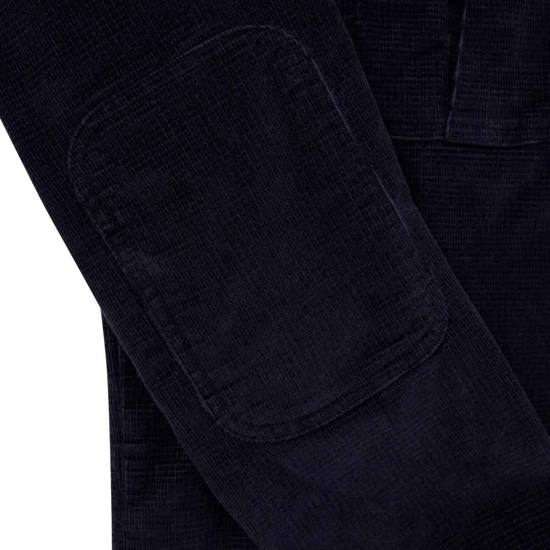 Ranger Velvet Half-Zip | Faded Navy