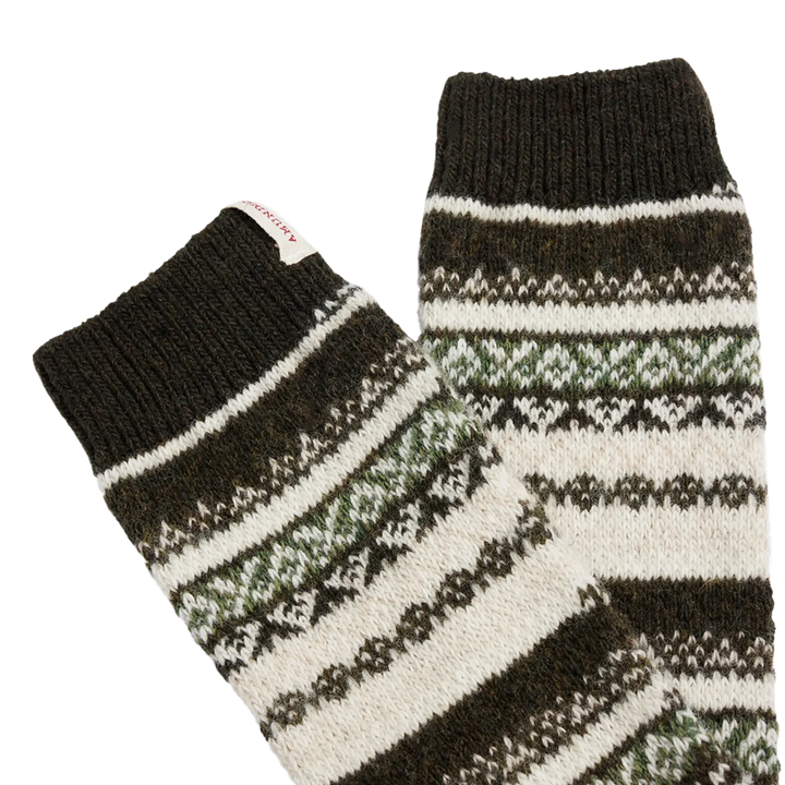 Skauen Mid Calf Socks | Hunter Green