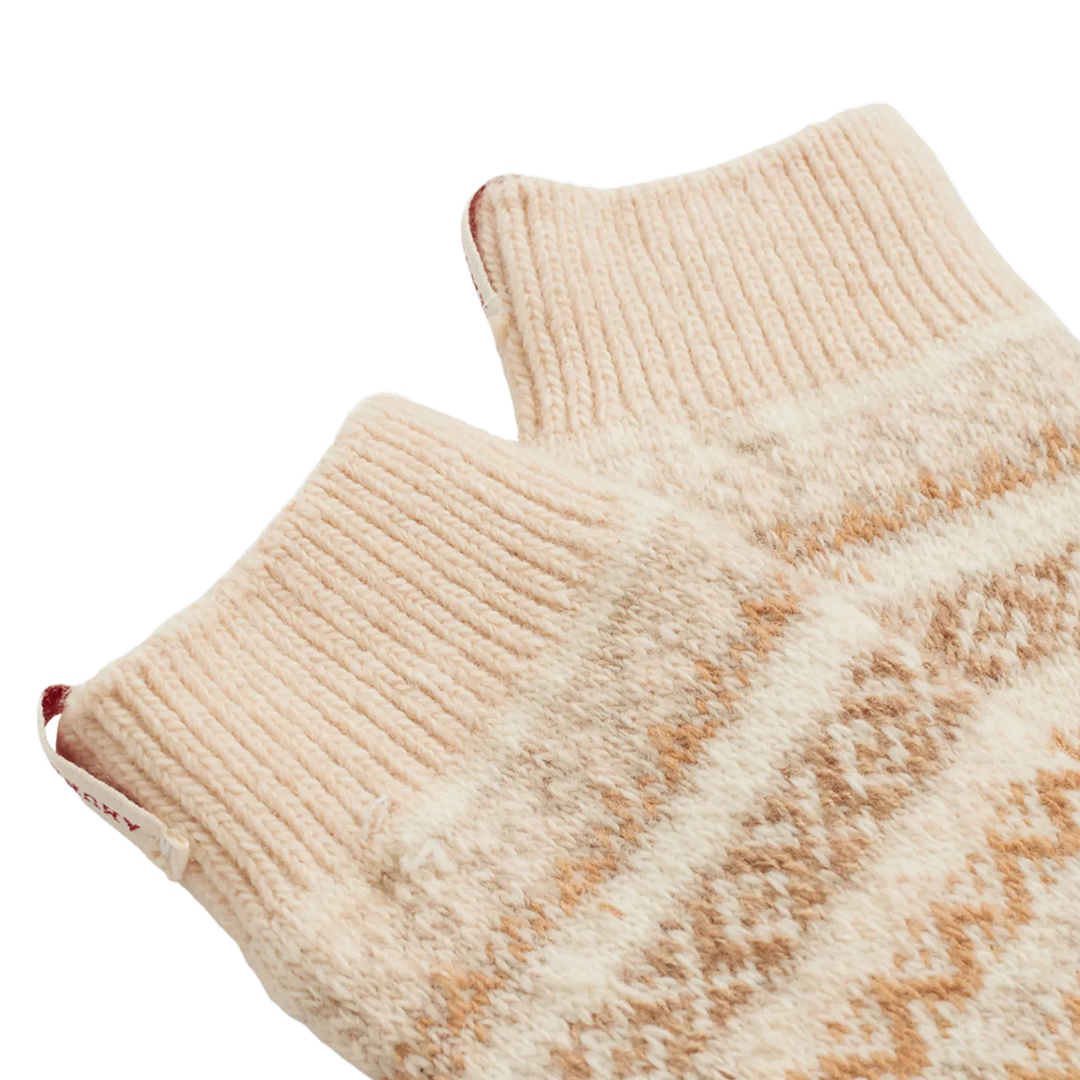 Skauen Mid Calf Socks | Desert