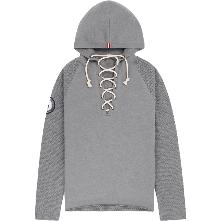 Boiled Hoodie Laced | Light Grey